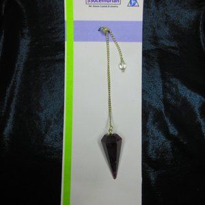 Amethyst Gemstone Dowsing Pendulum Meditation Tool